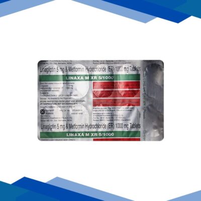 LINAXA M XR 5/1000 Tablet 10’s