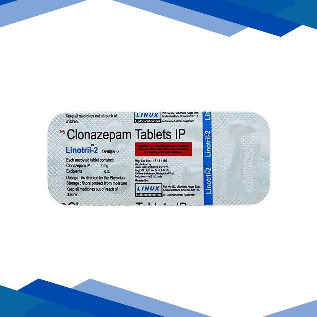Linotril 2mg Tablet 10’S