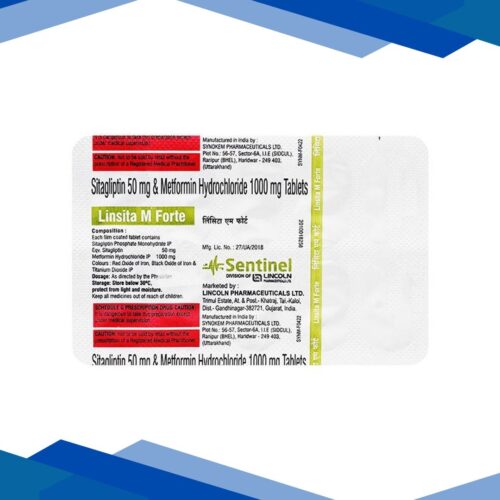 LINSITA M FORTE Tablet 10’s