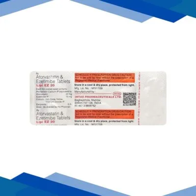 Lipi EZ 20mg Tablet 10’S