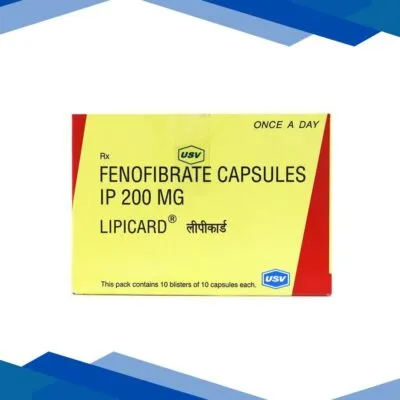 Lipicard 200mg Capsule 10’S