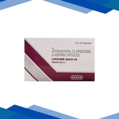 LIPICURE GOLD 40mg Capsule 10’s
