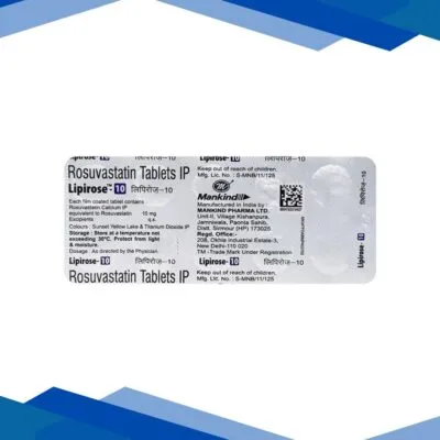 Lipirose 10mg Tablet 10’S