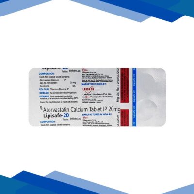 LIPISAFE 20mg Tablet 10’s