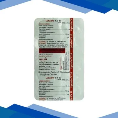 Lipisafe CV 10mg Capsule 10’S