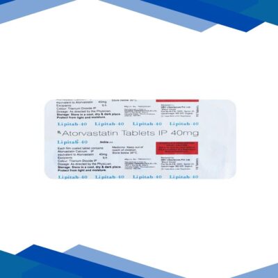 Lipitab 40mg Tablet 10’S