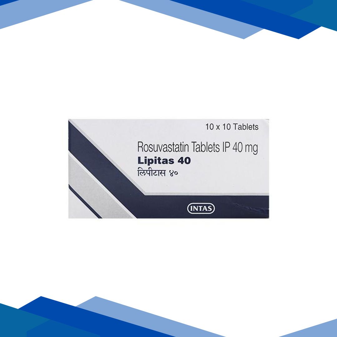 Lipitas 40mg Tablet 10’S