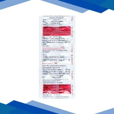 LIPITAS F 20 Tablet 10’s