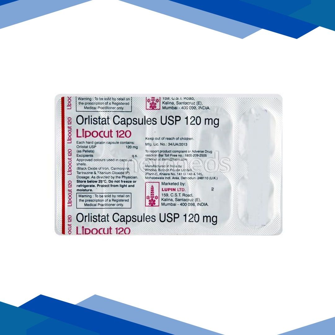 Lipocut 120mg Capsule 10’S