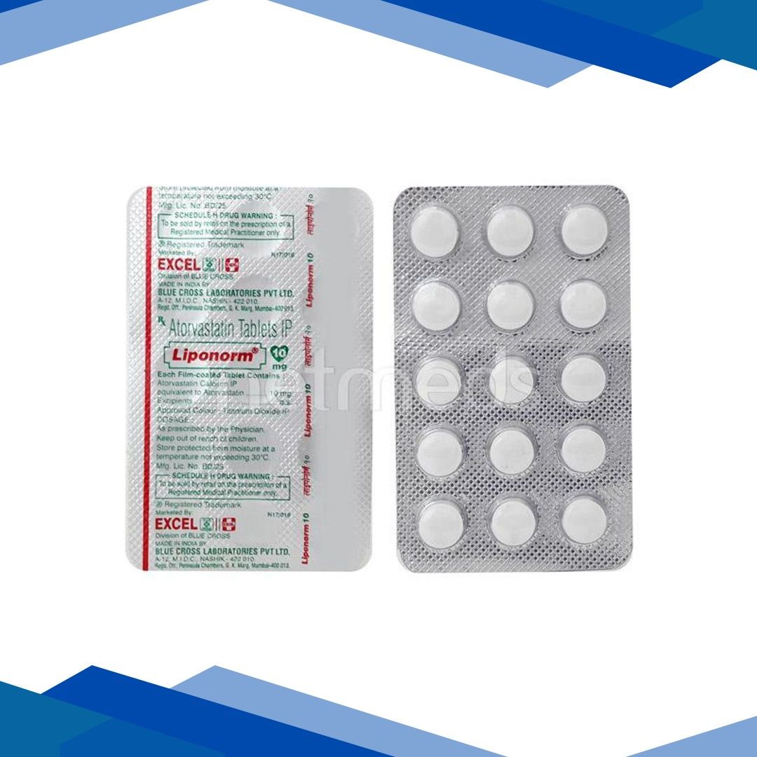 Liponorm 10mg Tablet 15’S