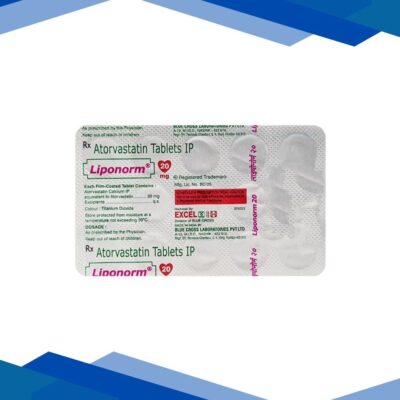 Liponorm 20mg Tablet 15’S