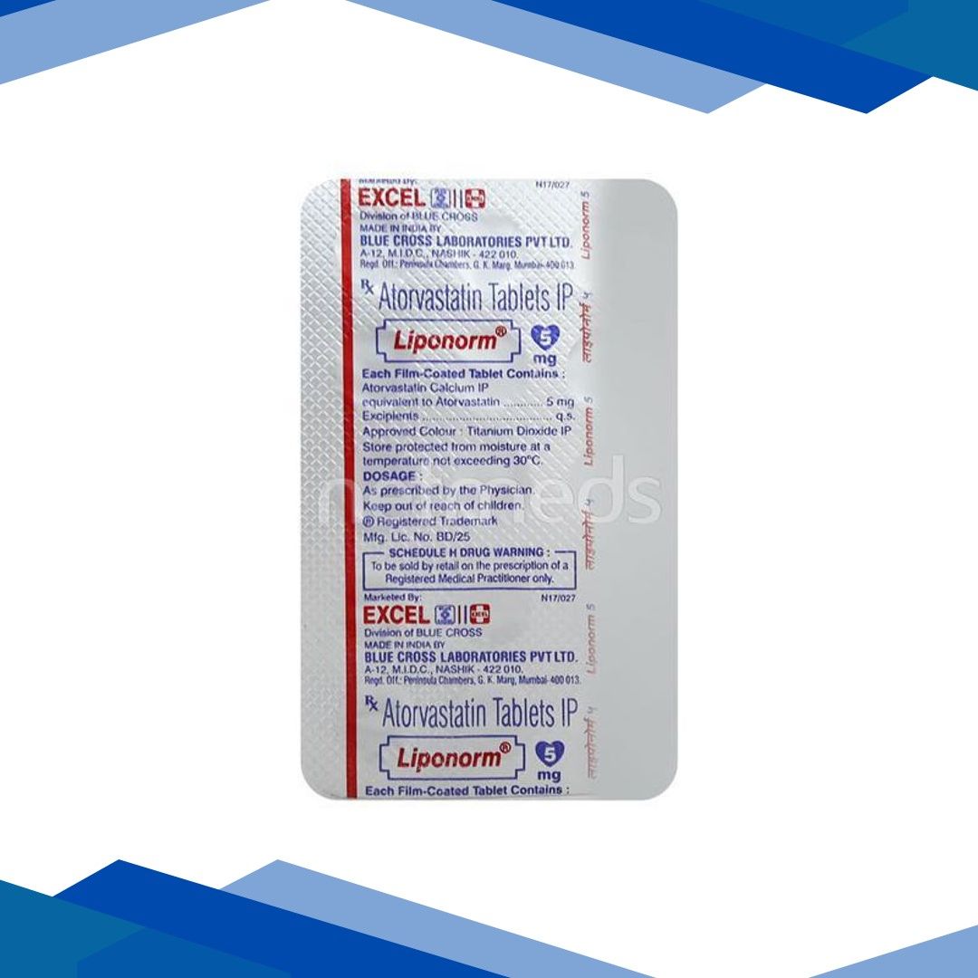 Liponorm 5mg Tablet 15’S