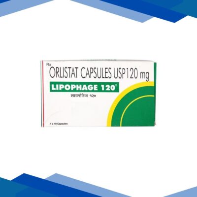 Lipophage 120mg Capsule 10’S