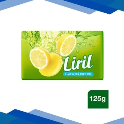 Liril Lime & Tea Tree Oil Soap- For All Skin Types 125 gm