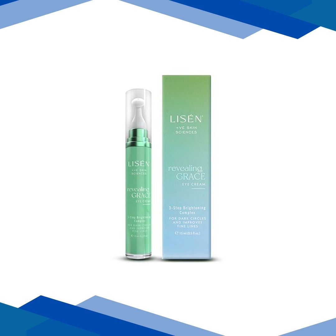 LISEN Revealing Grace Eye Cream 3 – Steps Brightening Complex for Dark Circles and Fine Lines 15 ml