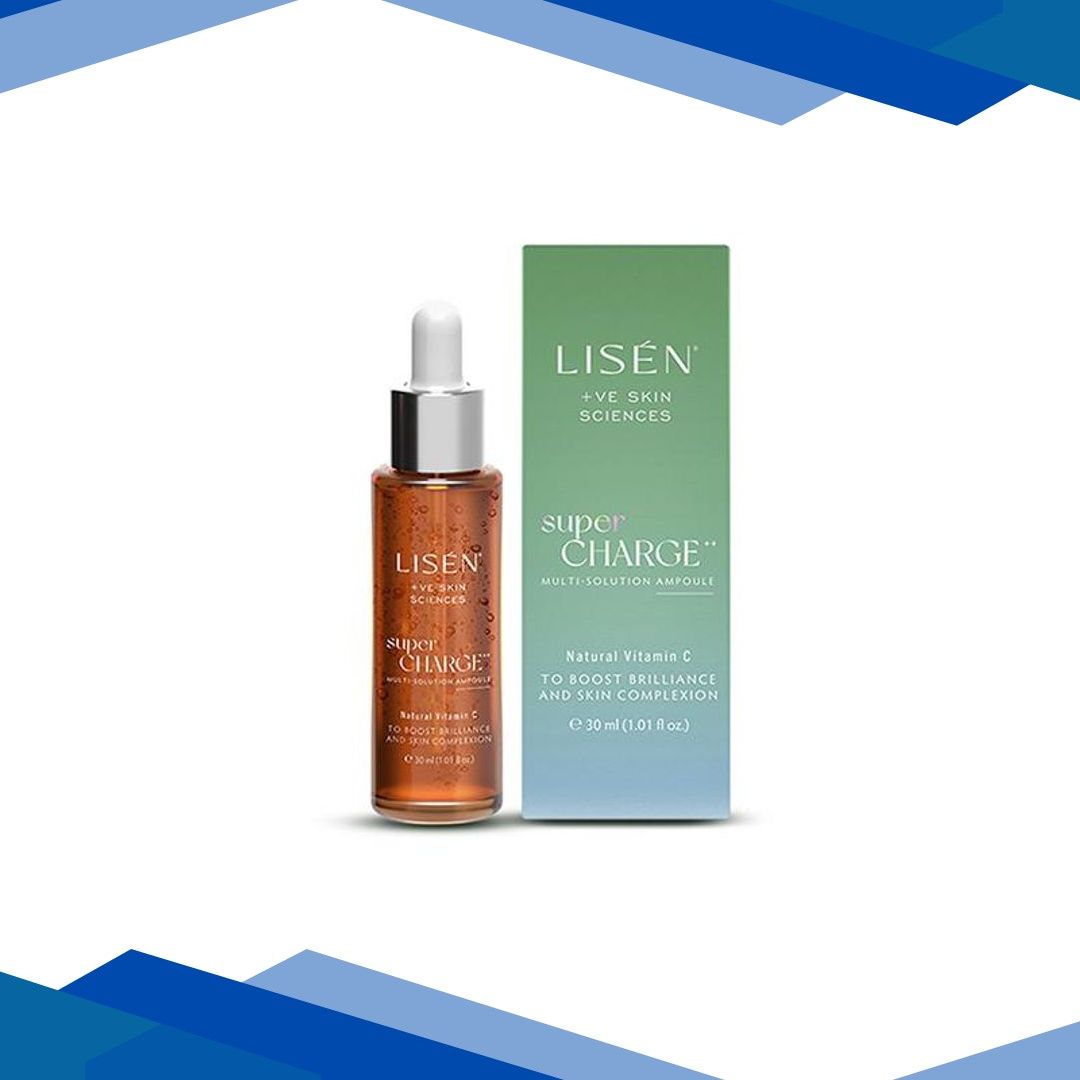LISEN Supercharge ++ Muti-Solution Ampoule Fomulated with Natural Vitamin C 30 ml