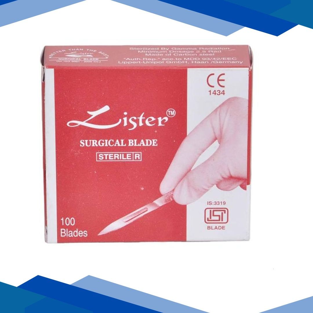Lister Surgical Blade (No. 24) 100’s