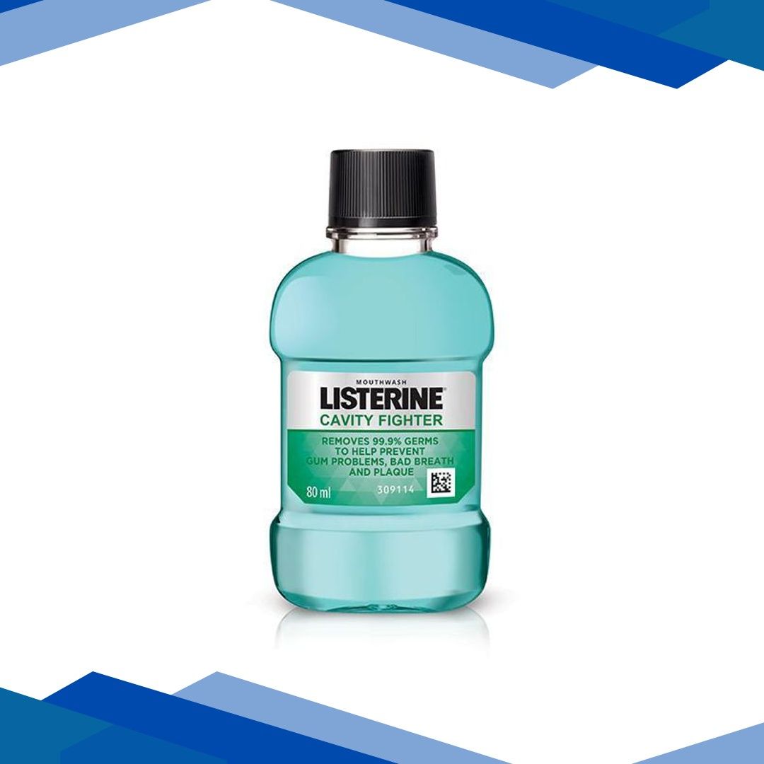 Listerine Cavity Fighter Mouthwash 80 ml