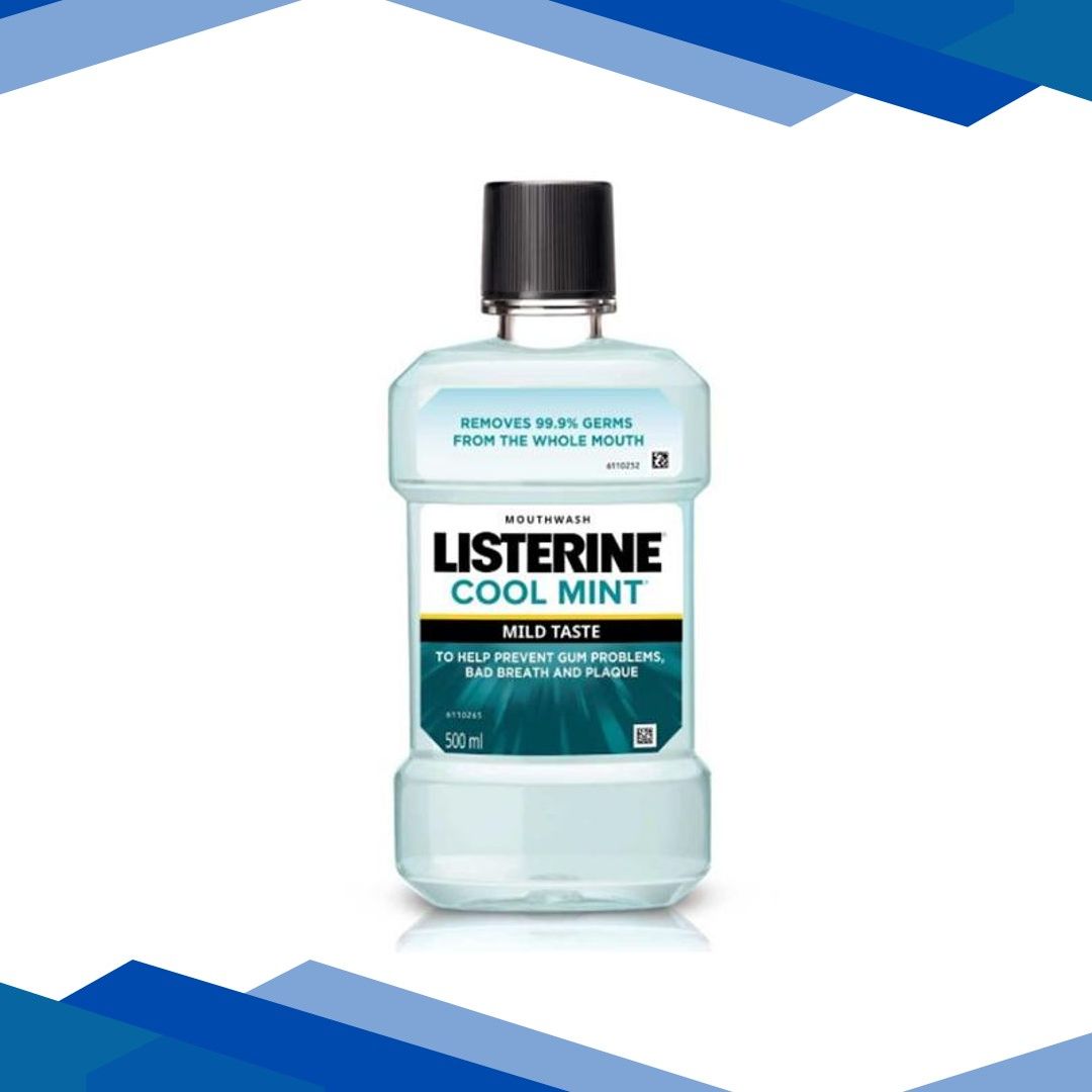 Listerine Coolmint Mouthwash – Mild Taste 250 ml