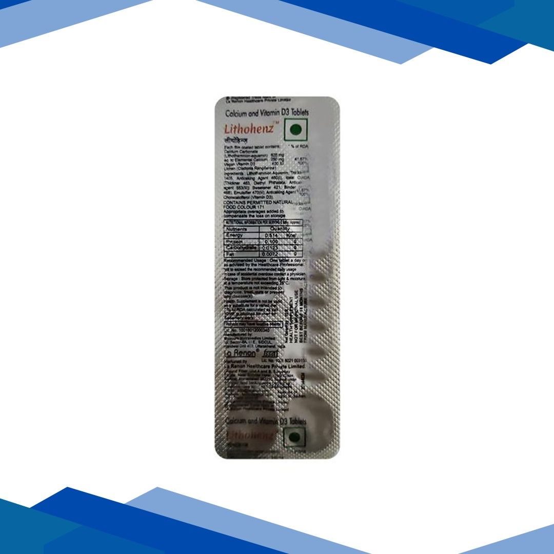 LITHOHENZ Tablet 10’s
