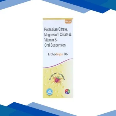 LITHOTRIPS B6 Raspberry Flavour Sugar Free Oral Suspension 200ml