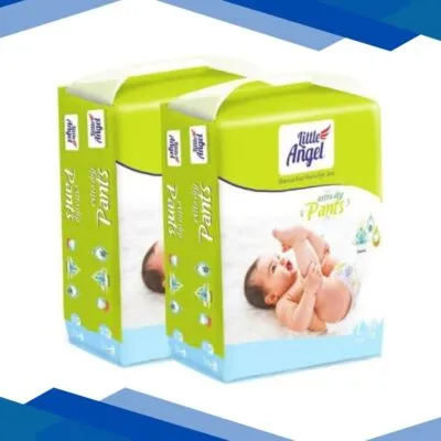 Little Angel Baby Diaper Pants (L) (Pack of 2 x 64’s)