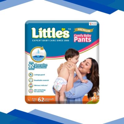 Little’s Premium Comfy Cotton Soft Baby Pants (L) 62’s