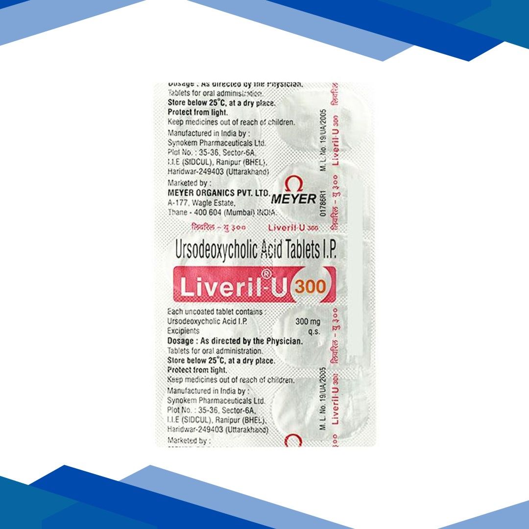 LIVERIL U 300mg Tablet 10’s