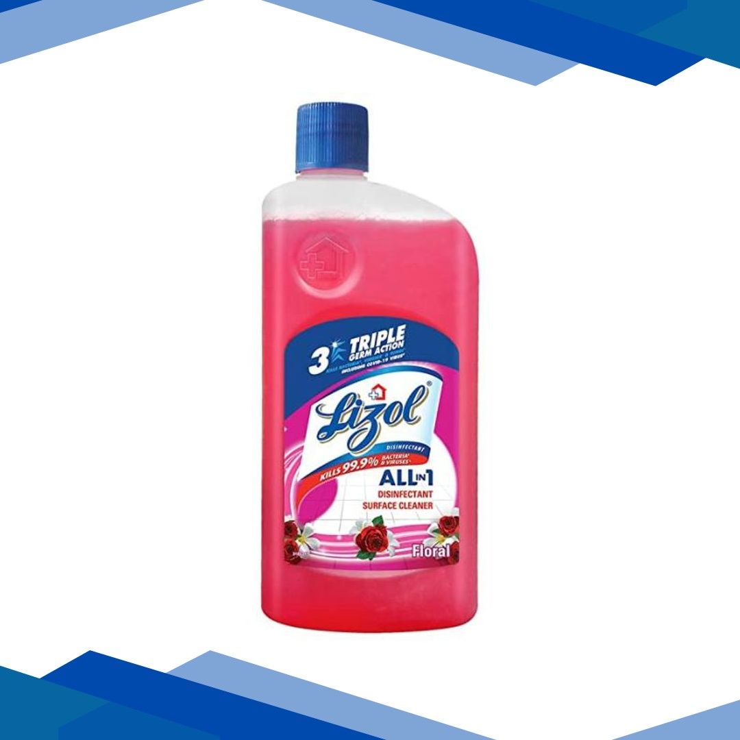 Lizol Disinfectant Surface & Floor Cleaner Liquid – Floral 1 litre