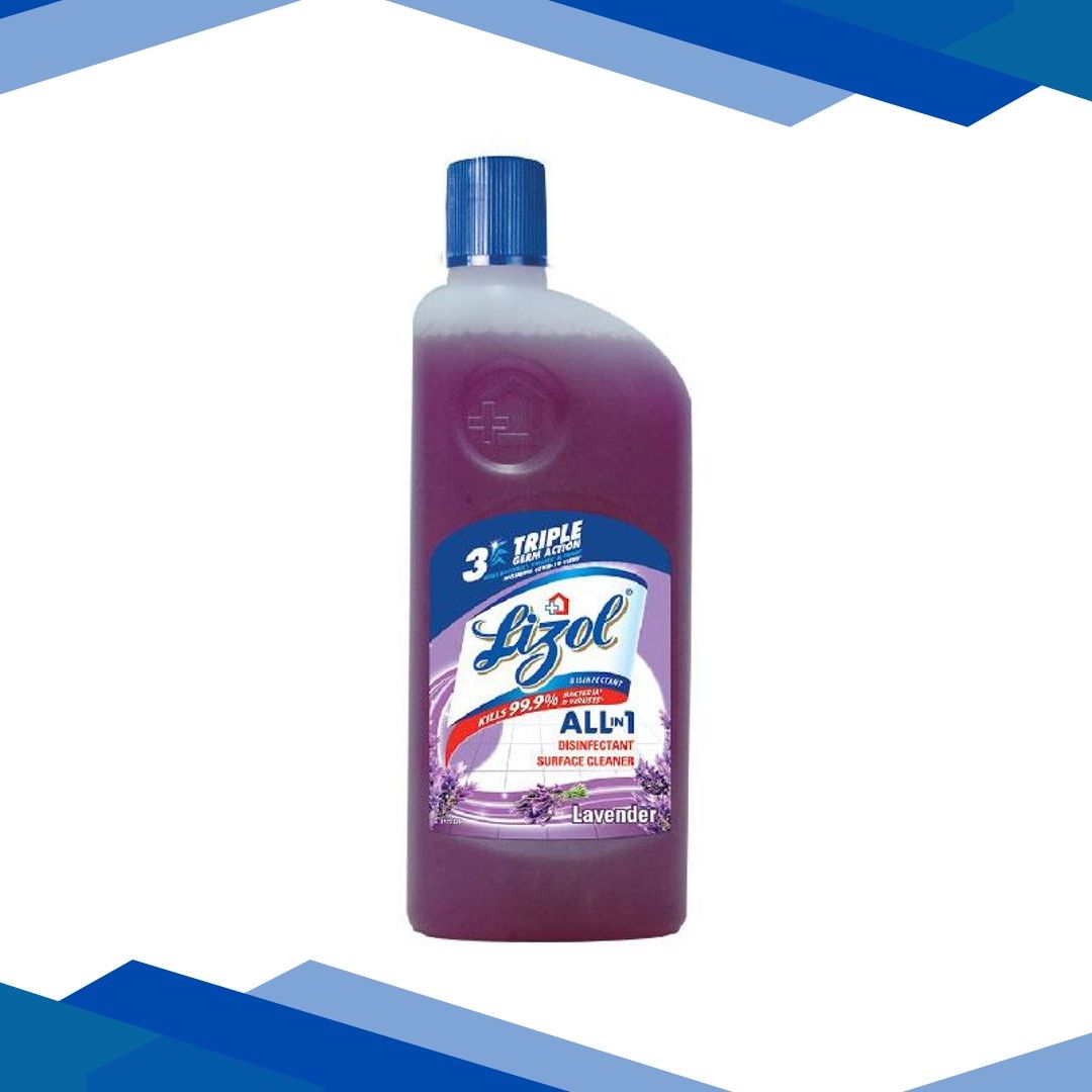 Lizol Disinfectant Surface & Floor Cleaner Liquid – Lavender 1 litre