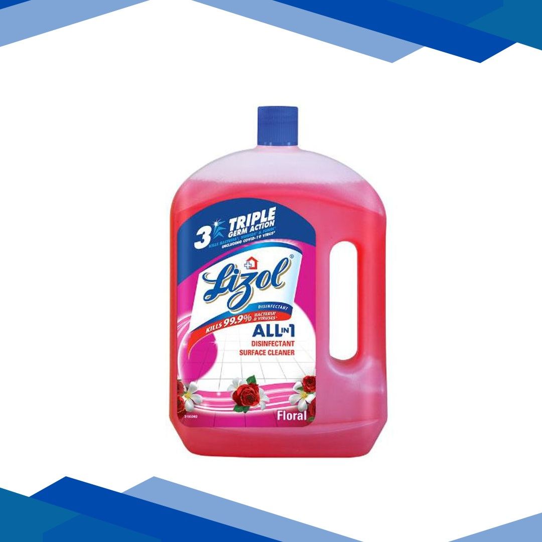 Lizol Disinfectant Surface & Floor Cleaner Liquid – Lavender 2 litre