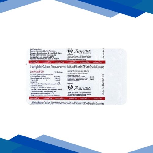 LMFOLATE 2D Softgels 10’s