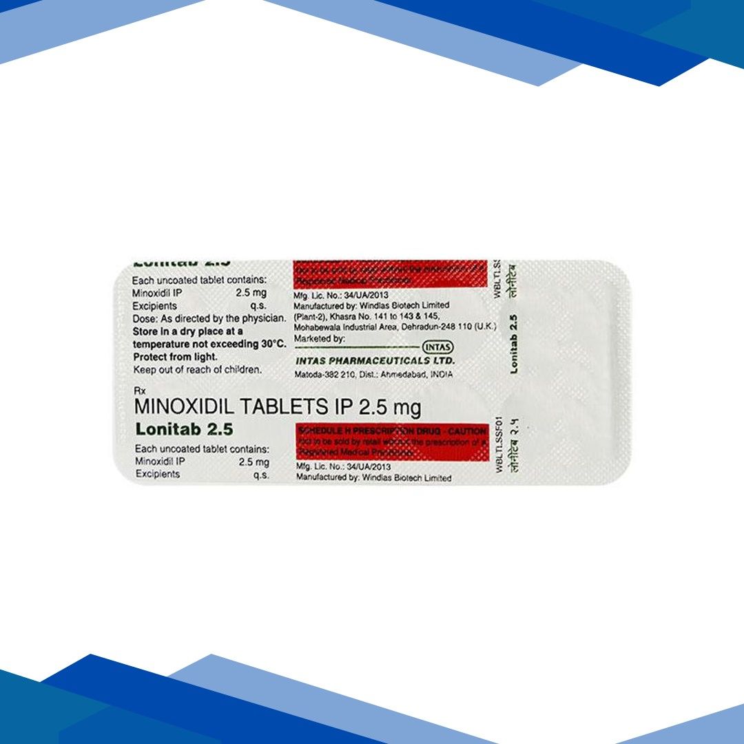 LONITAB 2.5 Tablet 10’s