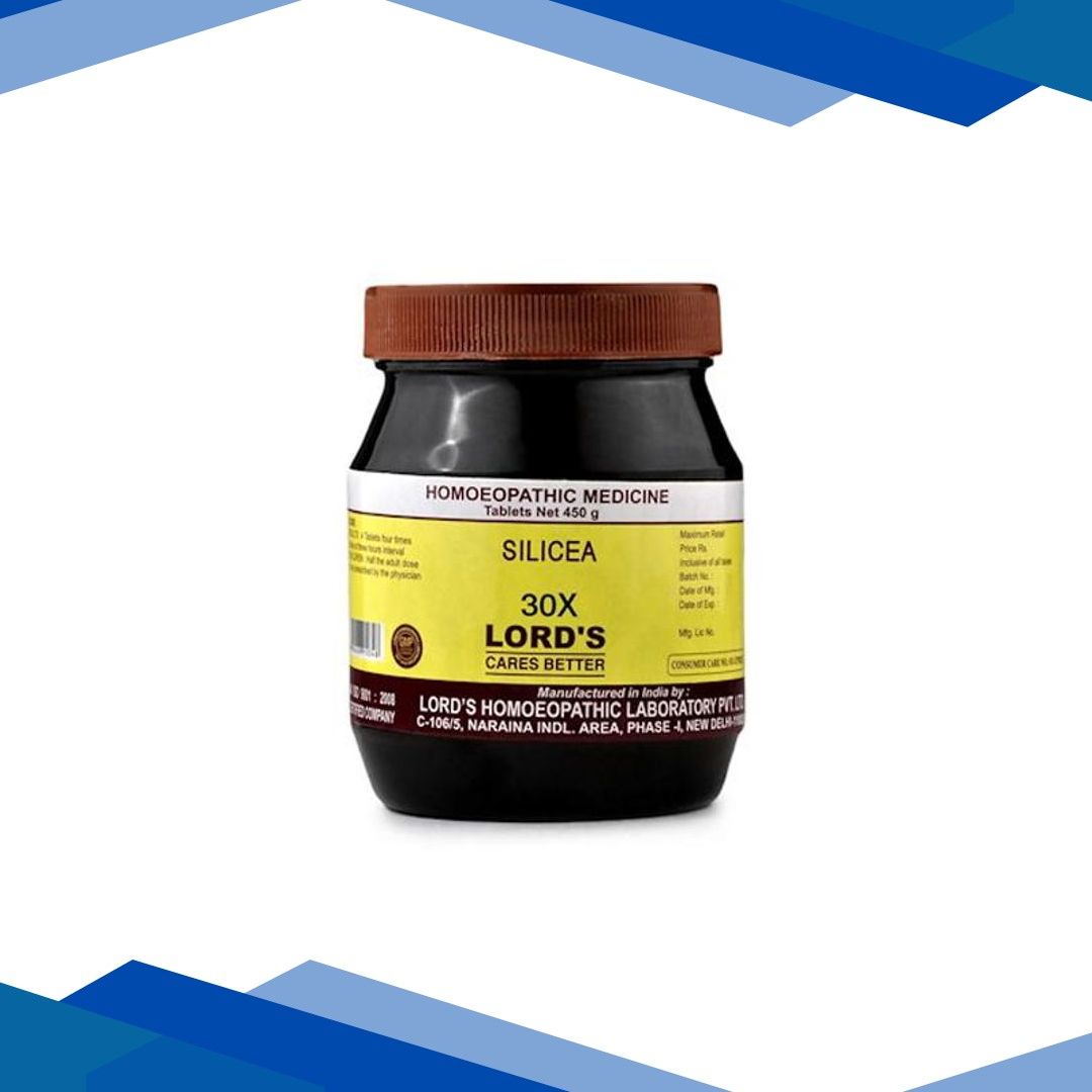 Lord’s Bio-Chemic Silicea 30X Tablet 450 gm