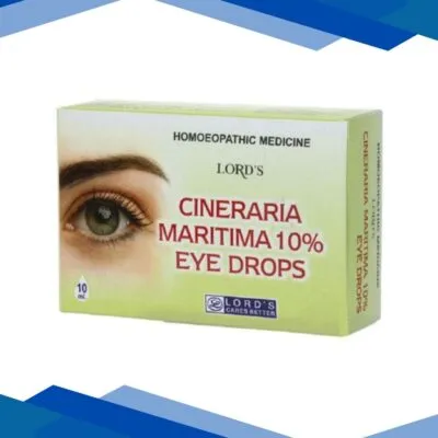 Lords Cineraria Maritima 10% Eye Drops 10 ml