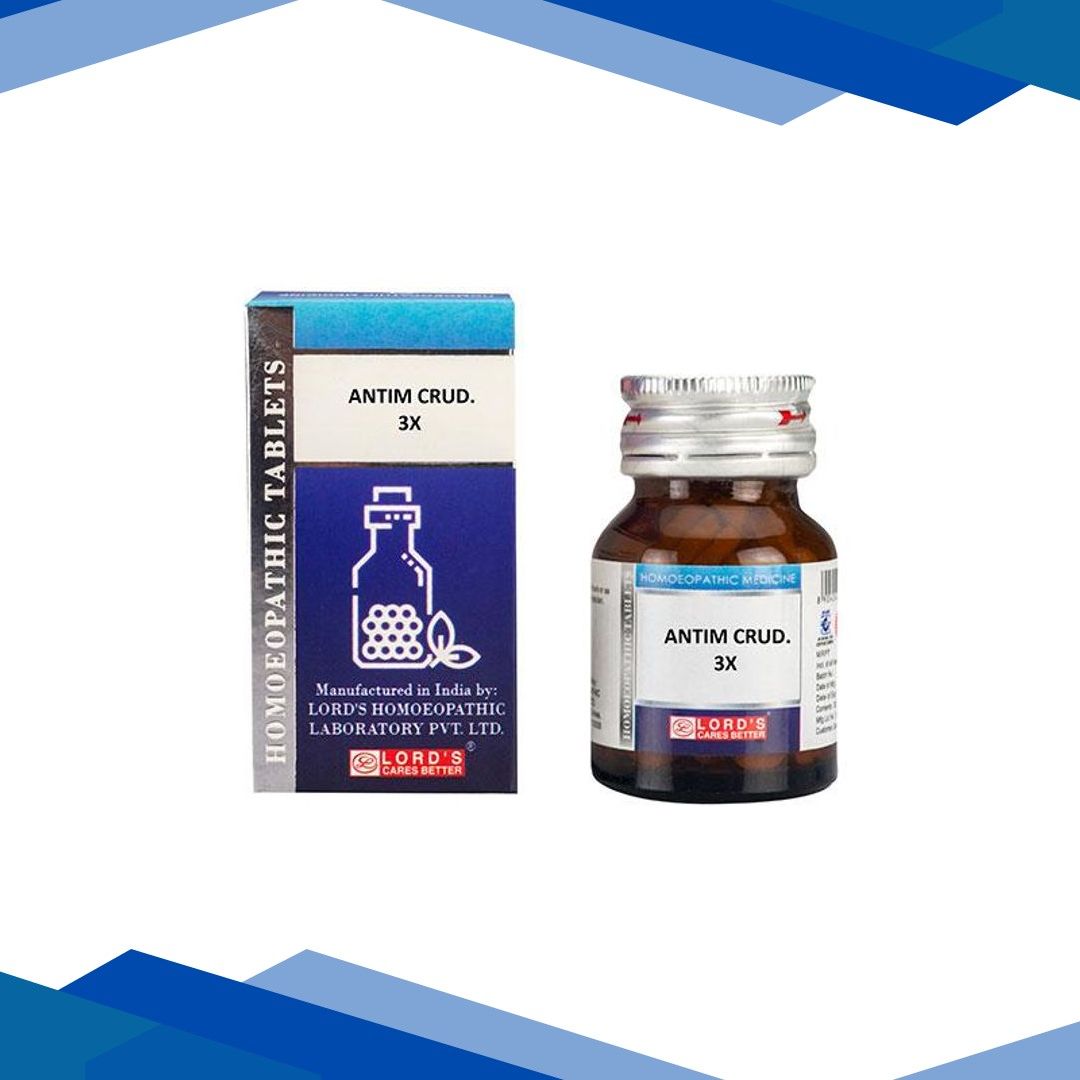 Lord’s Trituration Antim Crud 3X Tablet 25 gm
