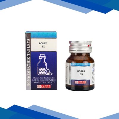 Lord’s Trituration Borax 3X Tablet 25 gm