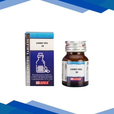 Lord’s Trituration Carbo Veg 3X Tablet 25 gm
