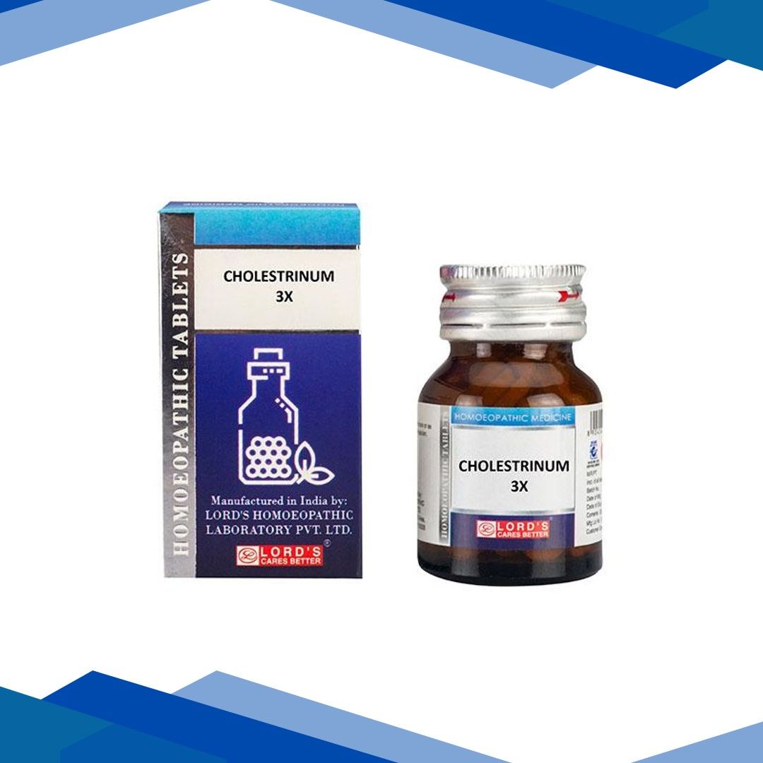 Lord’s Trituration Cholestrinum 3X Tablet 25 gm