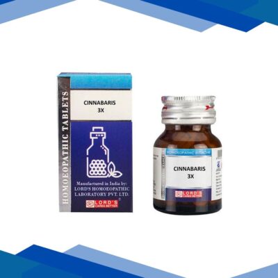 Lord’s Trituration Cinnabaris 3X Tablet 25 gm
