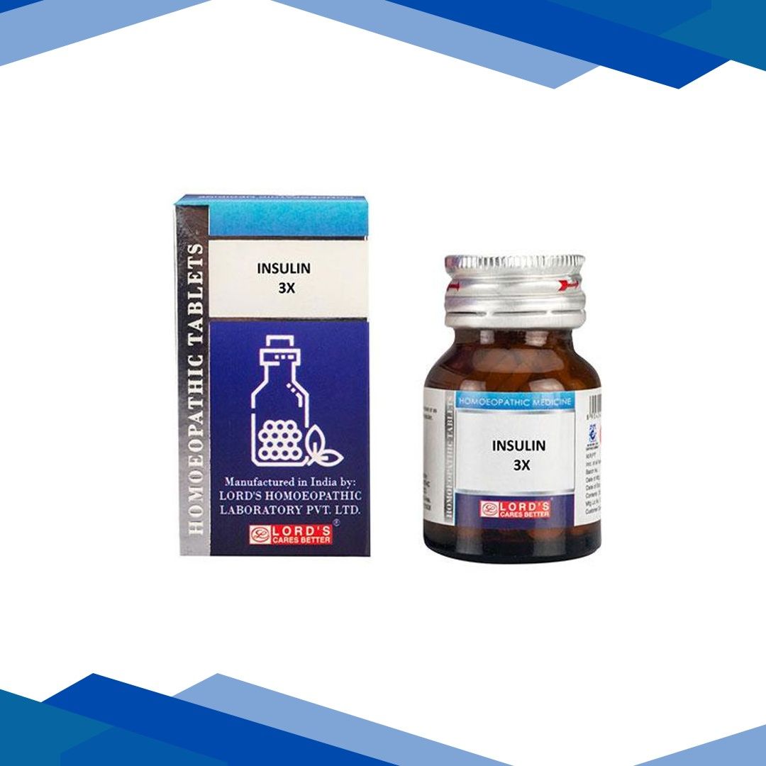 Lord’s Trituration Insulin 3X Tablet 25 gm