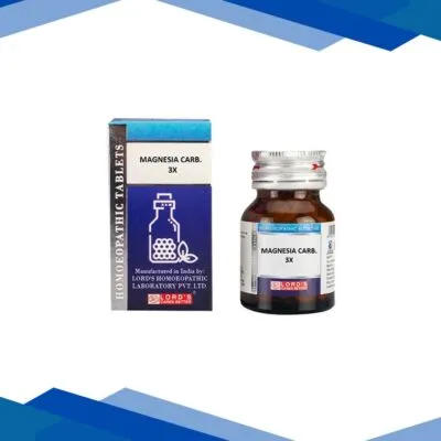 Lord’s Trituration Magnesia Carb 3X Tablet 25 gm
