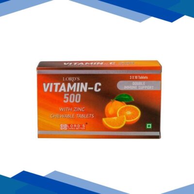 Lord’s Vitamin-C 500 Tablet (Pack of 3 x 10’s)