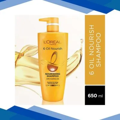 L’Oreal Paris 6 Oil Nourish Shampoo 704 Gm