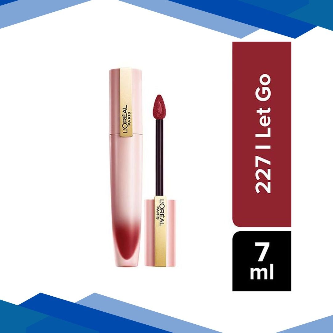 L’Oreal Paris Chiffon Signature Liquid Lipstick, 227 Let Go 7 ml