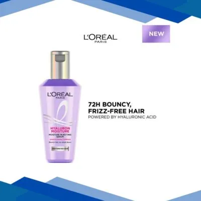 L’Oreal Paris Hyaluron Moisture Hair Serum With Hyaluronic Acid For Bouncy,Frizz-Free Hair 80 ml