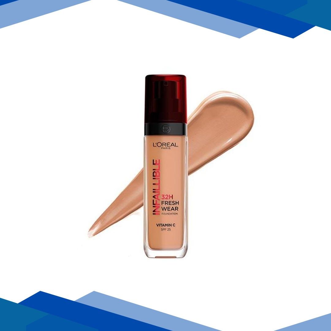 L’Oreal Paris Infallible 32H Fresh Wear Foundation, Luminous Coverage, Shade No 320 30ml