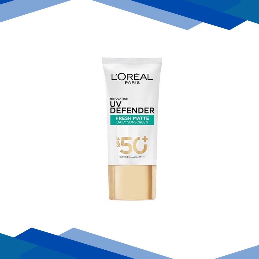 L’Oreal Paris New UV Defender Serum Protector SPF 50+ PA++++, LONG UVA Matte and Fresh with Airlicium 50ml