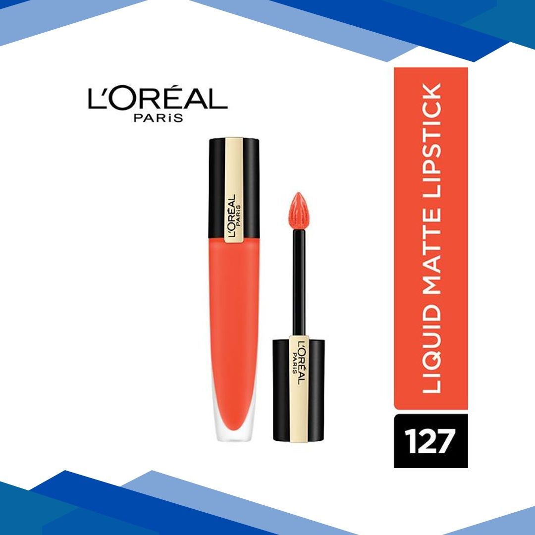 L’Oreal Paris Rouge Signature Matte Liquid Lipstick 127 I Vibrate 7 ml