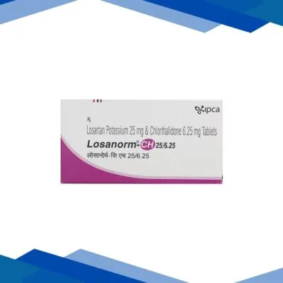 Losanorm CH 25/6.25mg Tablet 10’S